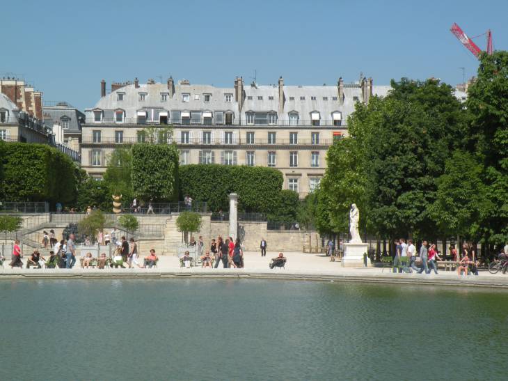  immeubles donnant sur le jardin des Tuileries